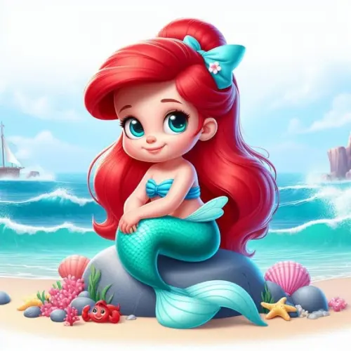 Kit Digital Ariel Cute 3d