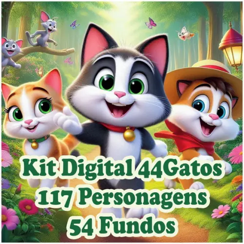 Kit Digital dos 44 Gatos