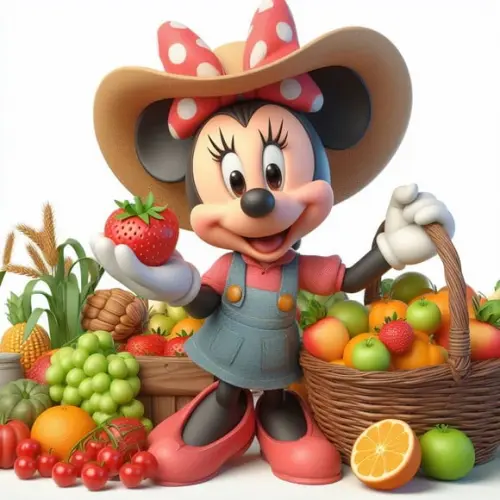 Kit Digital Minnie Fazendeira