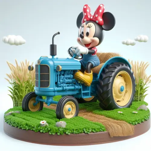 Kit Digital Minnie Fazendeira