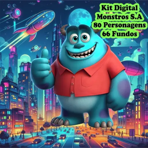Kit Digital Monstros S.a