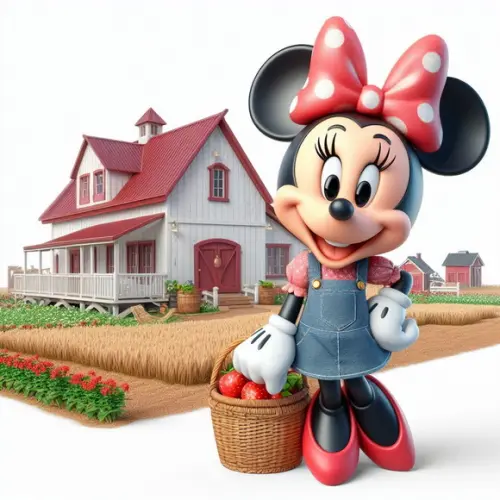Kit Digital Minnie Fazendeira