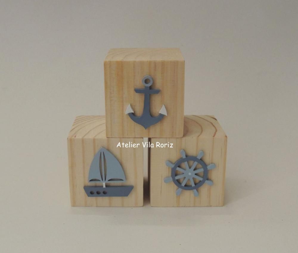 Trio Cubos Pinus Náutico