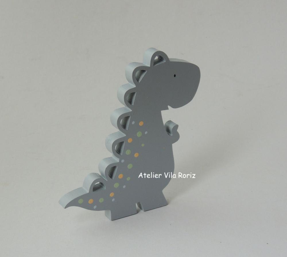 Adorno Madeira Dinossauro Modelo A