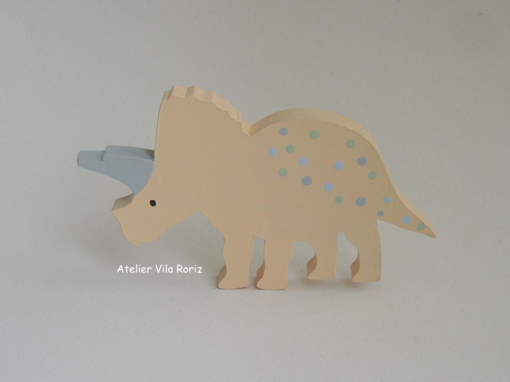 Adorno Madeira Dinossauro Modelo B