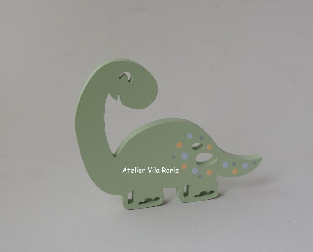 Adorno Madeira Dinossauro Modelo C
