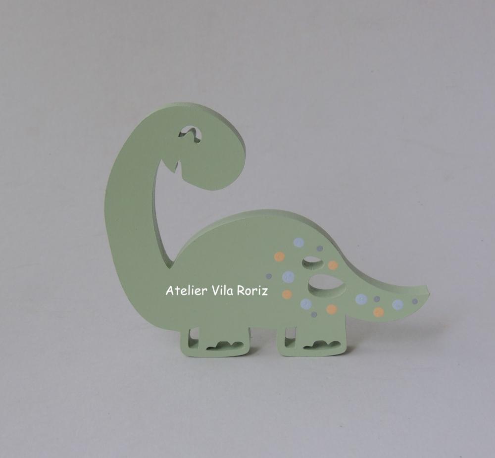 Adorno Madeira Dinossauro Modelo C