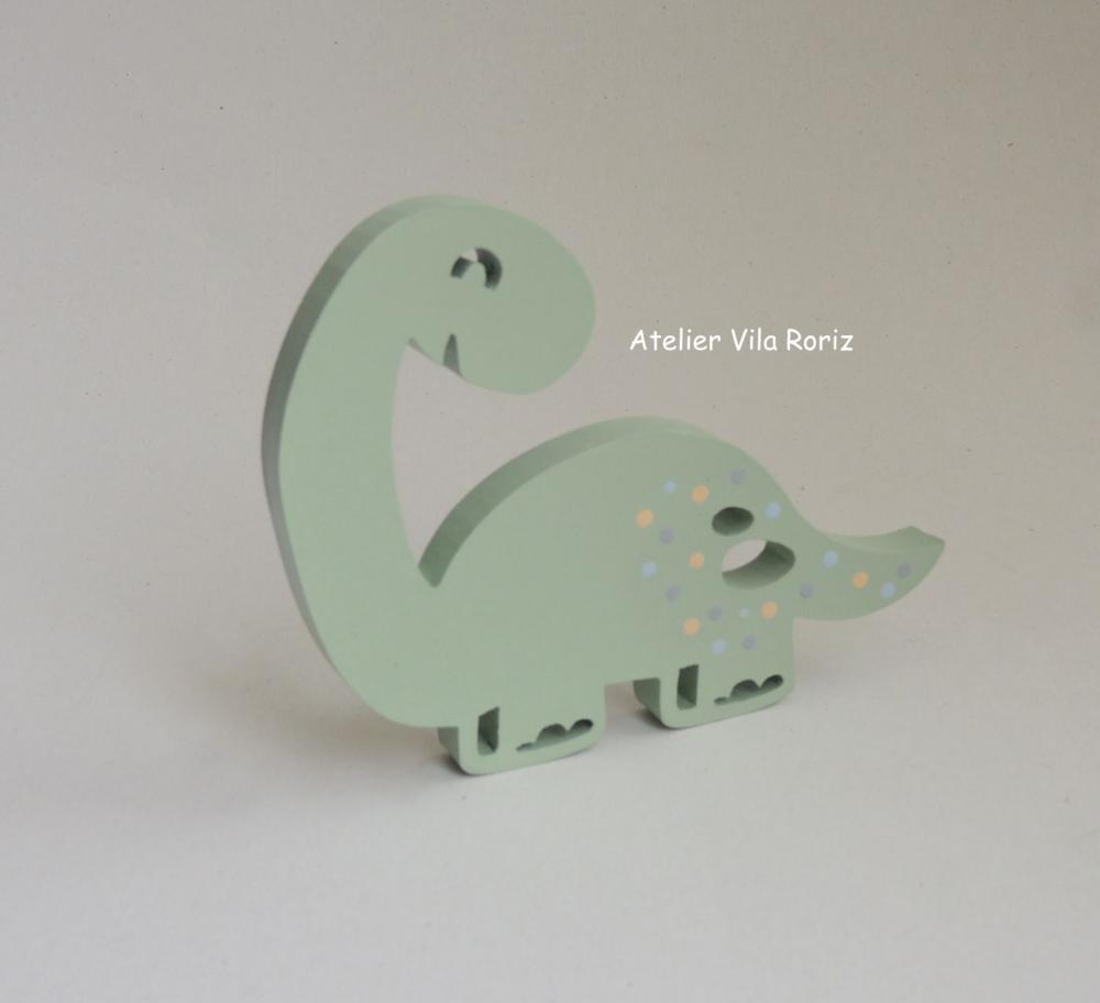 Adorno Madeira Dinossauro Modelo C