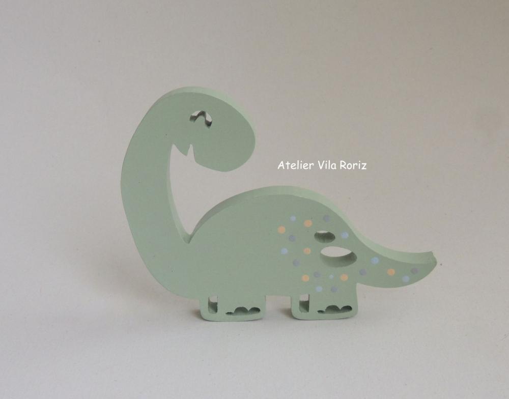 Adorno Madeira Dinossauro Modelo C