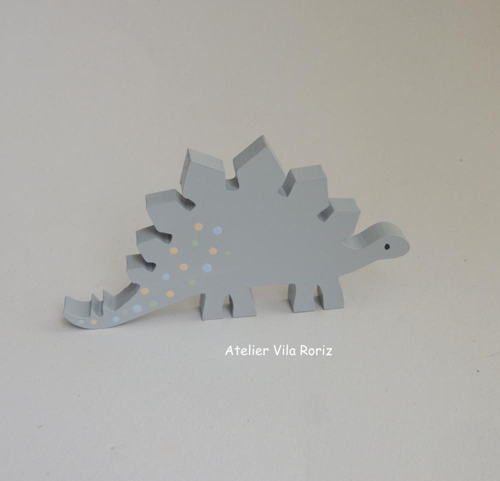 Adorno Madeira Dinossauro Modelo G