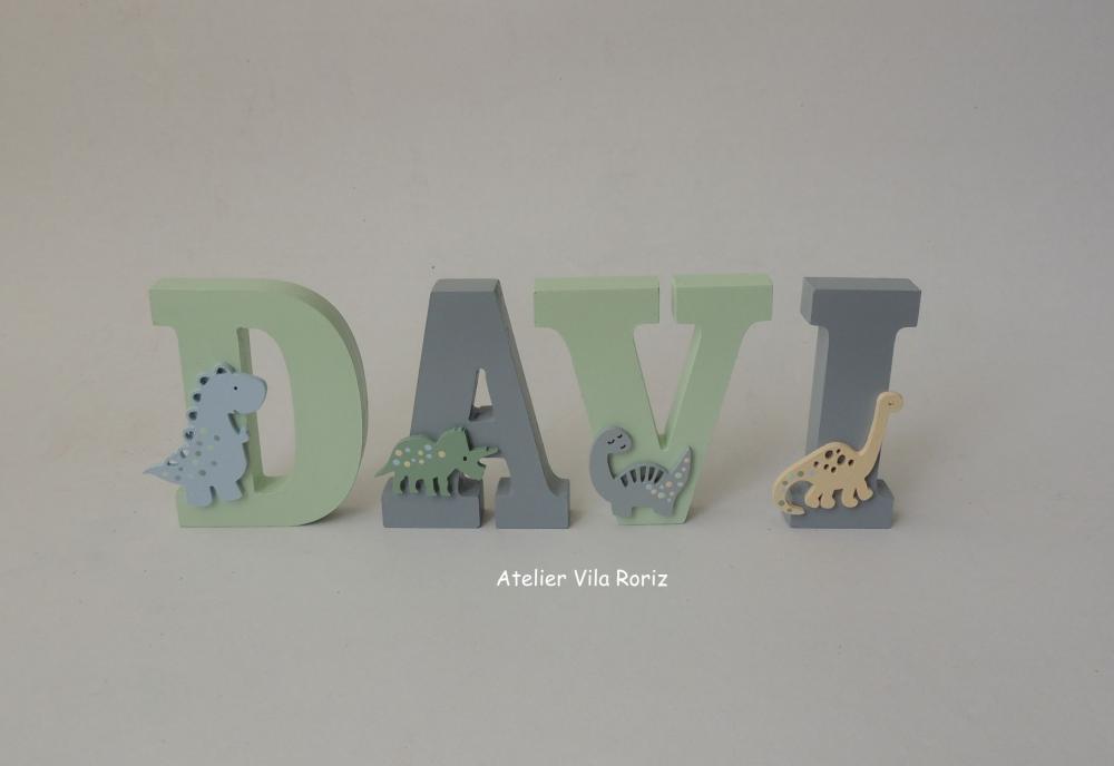Nome Madeira Dinossauros 4 letras