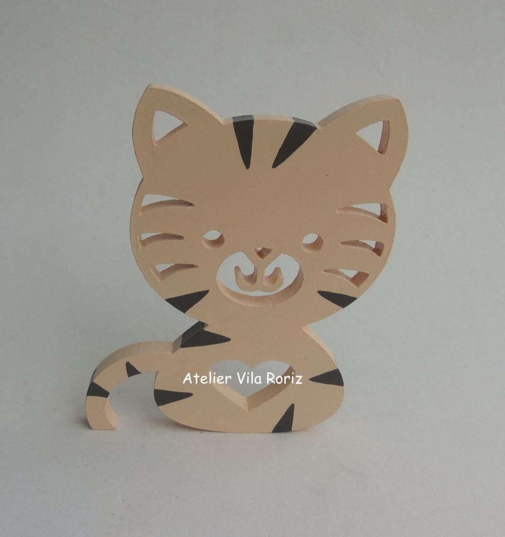 Adorno Madeira Tigre M