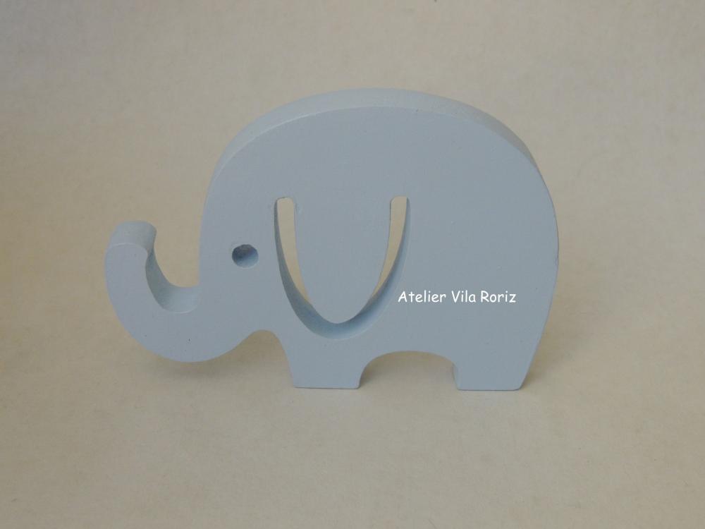 Adorno Madeira Elefante  P