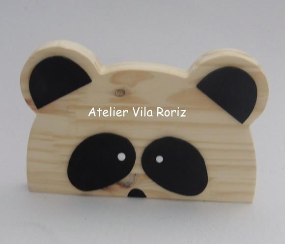 Adorno Madeira Pinus Panda