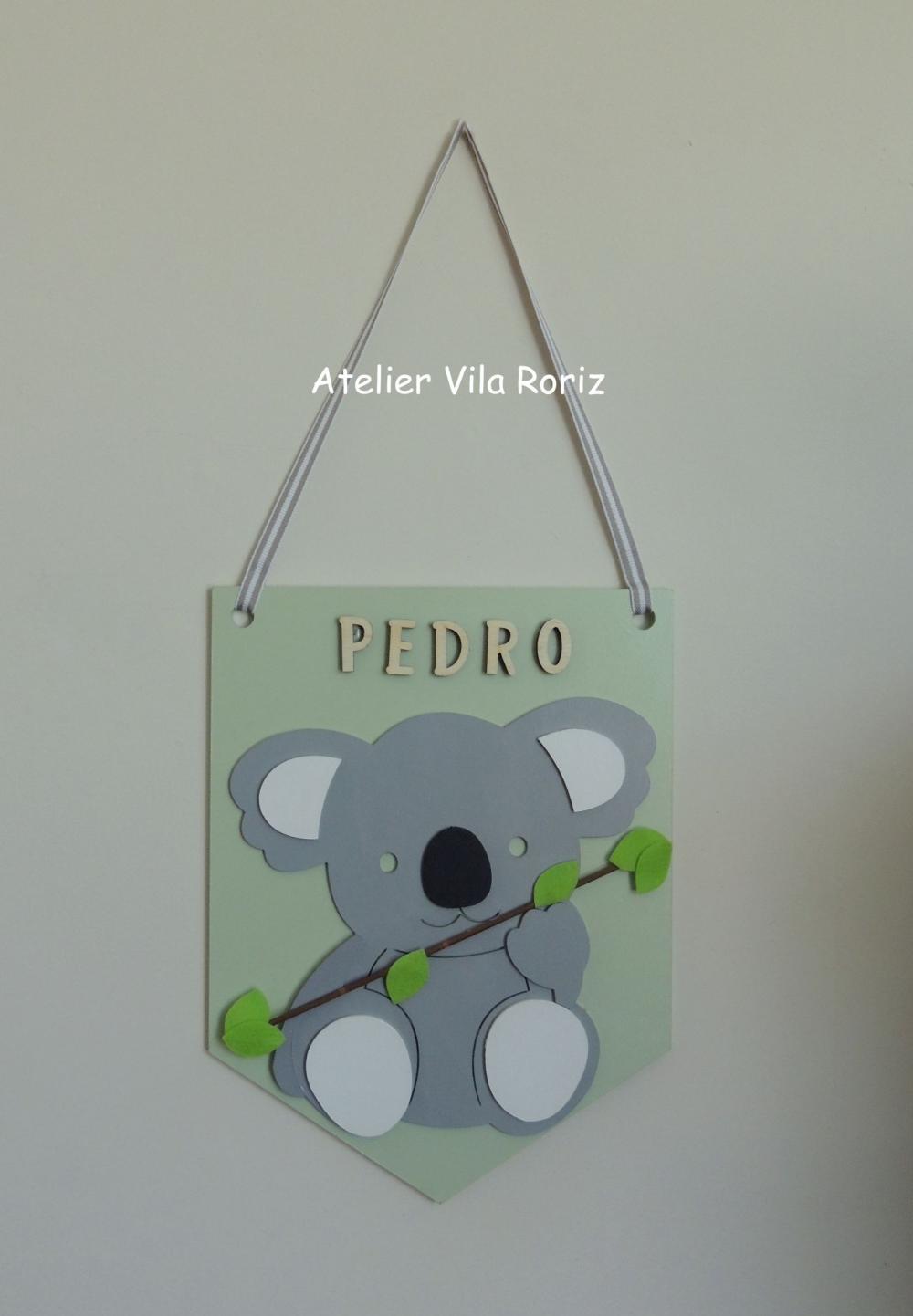 Porta Maternidade Flâmula Coala