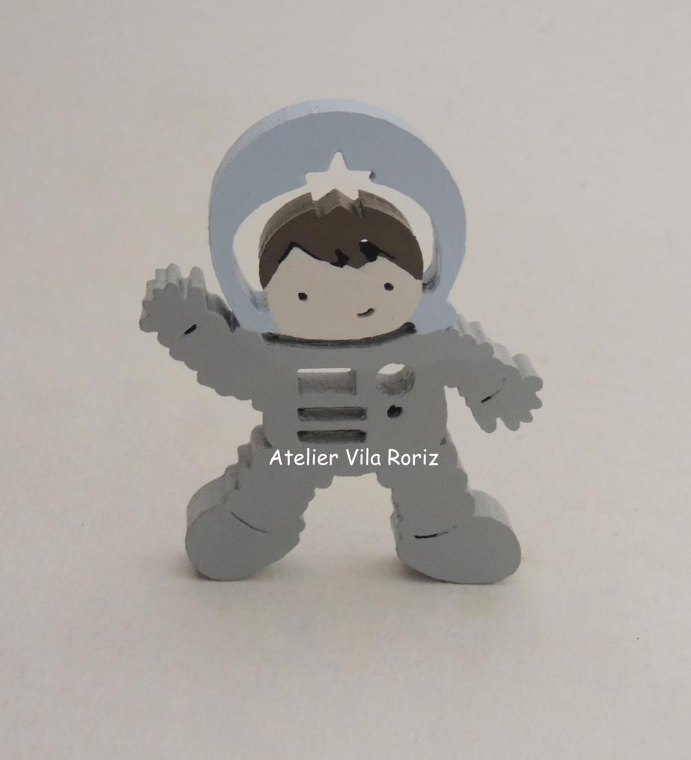 Adorno Madeira Astronauta P