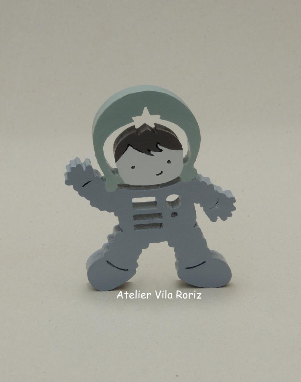 Adorno Madeira Astronauta P