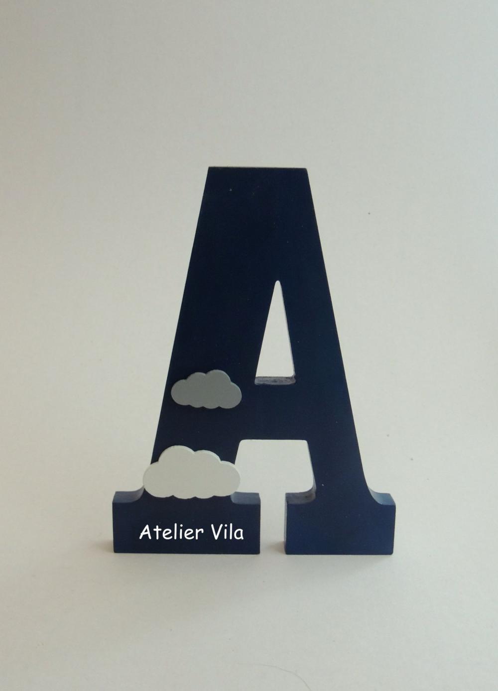Adorno Letra Madeira 20 cm Balão