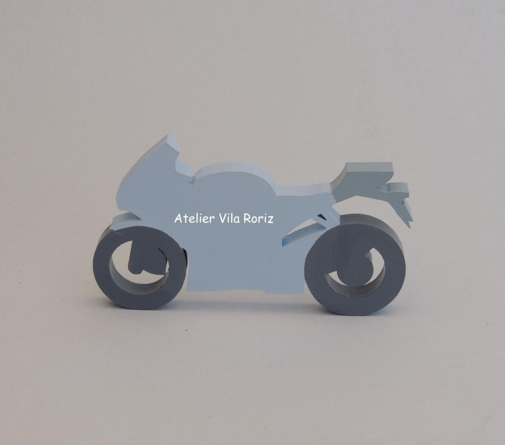 Adorno Madeira Moto