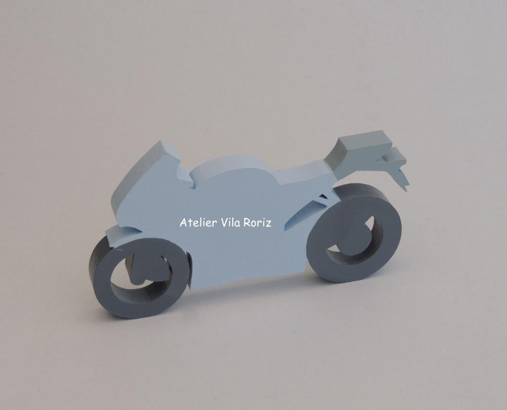 Adorno Madeira Moto