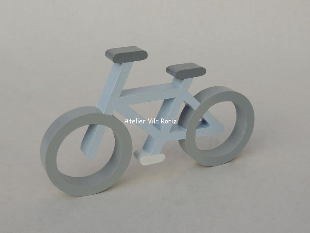 Adorno Madeira Bicicleta