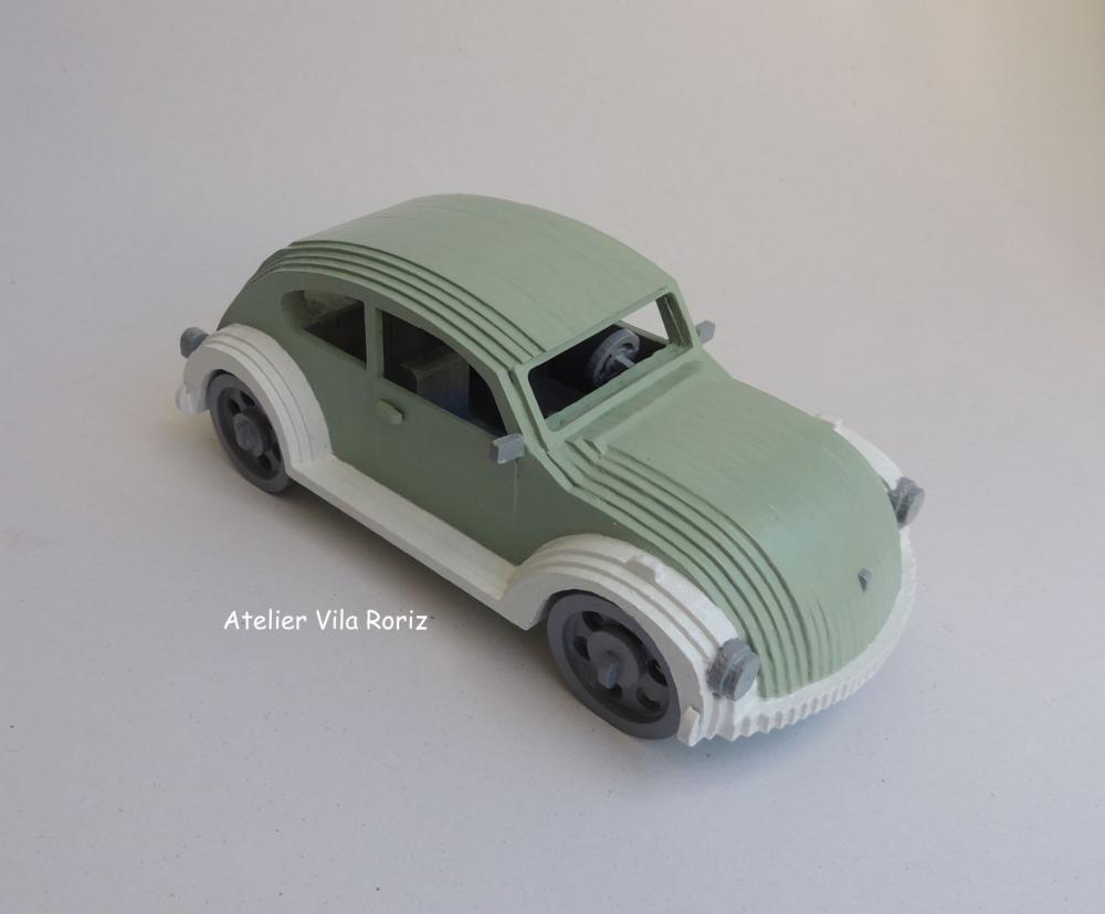 Adorno Carrinho 3d Cores (Valor Unitário)