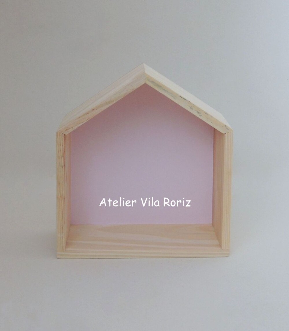 Nichos Casinha Madeira Pinus M