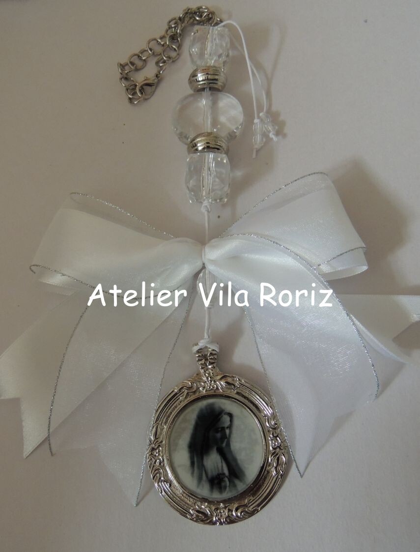 Medalhão de Berço Redondo Nossa Senhora