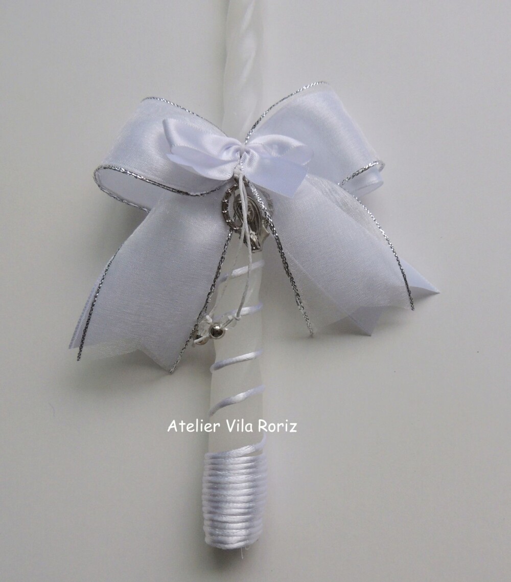 Vela Batizado Pingente Nossa Senhora