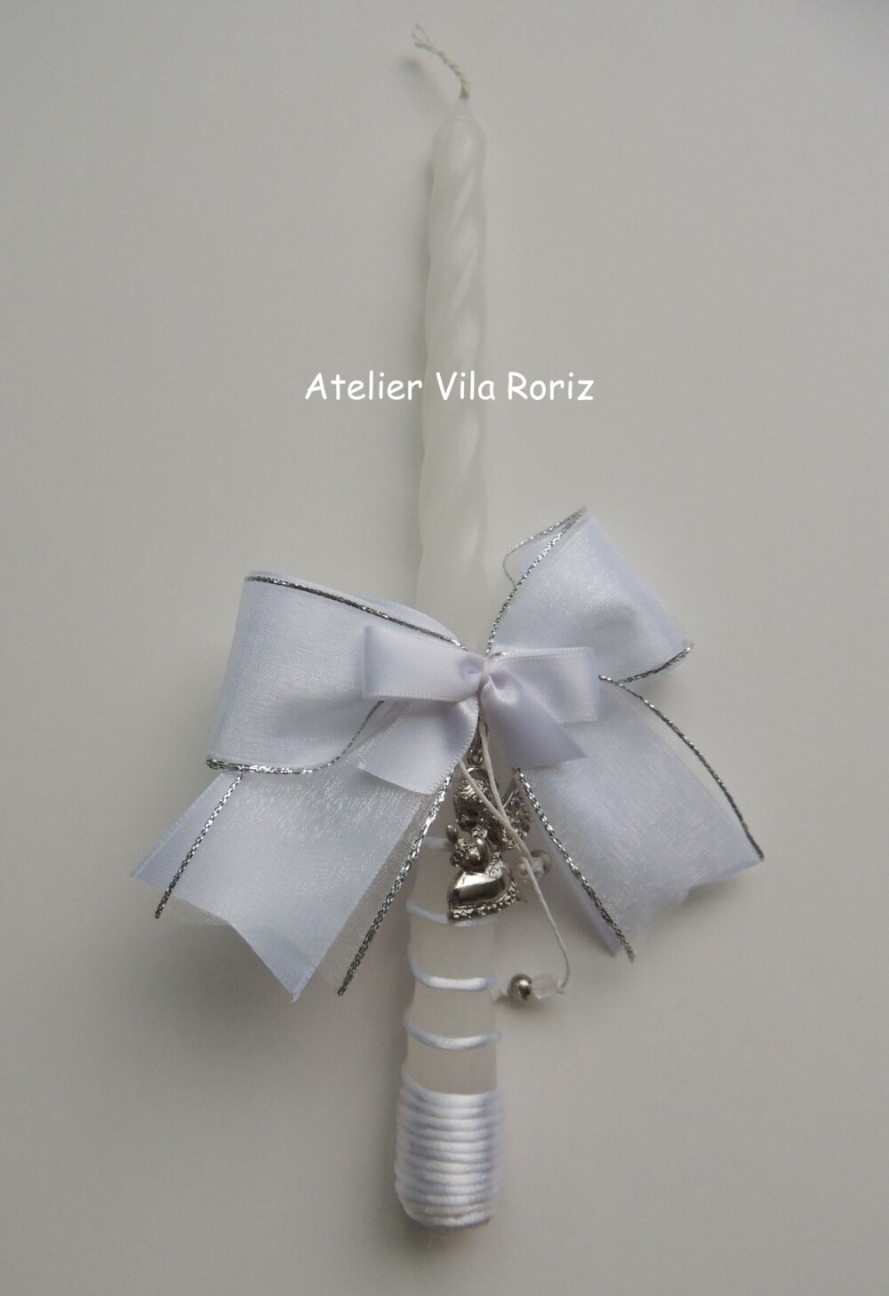 Vela Batizado Pingente Anjinho