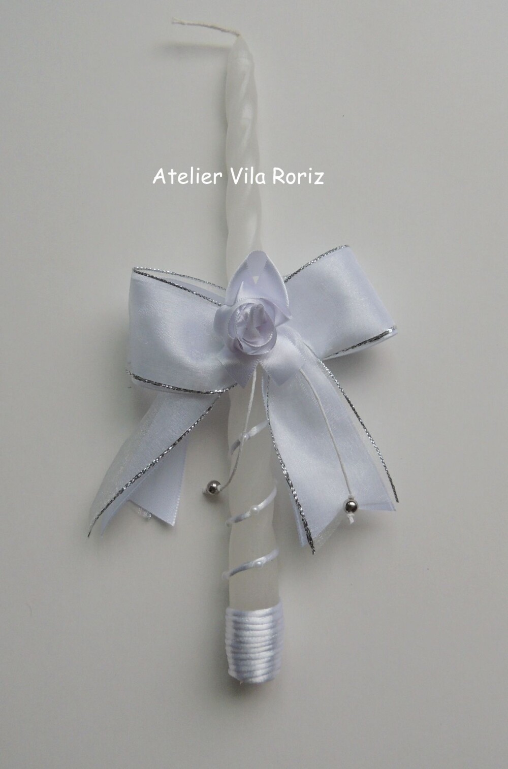 Vela Batizado Flor
