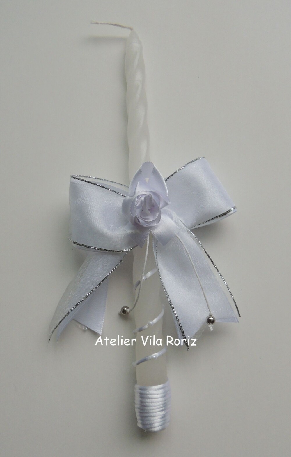 Vela Batizado Flor