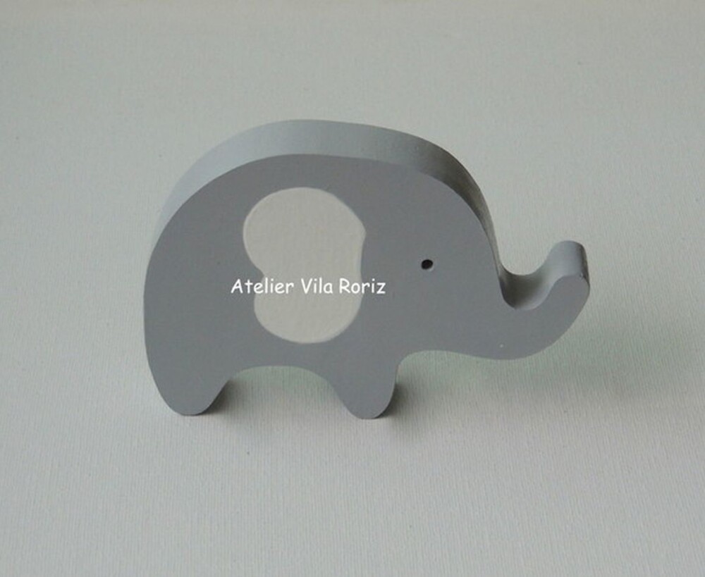 Adorno Madeira Elefante PP