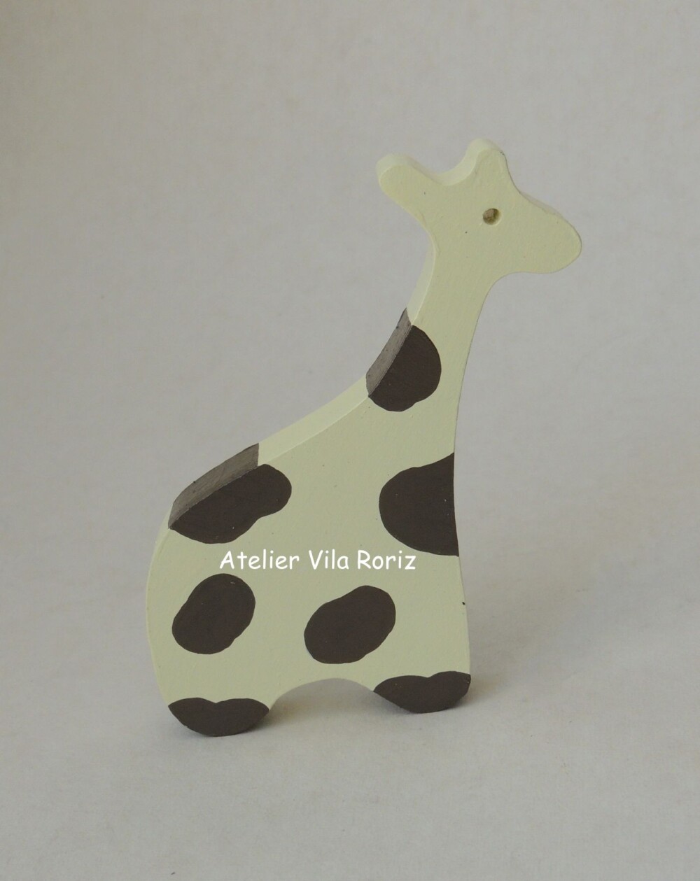 Adorno Madeira Girafa PP