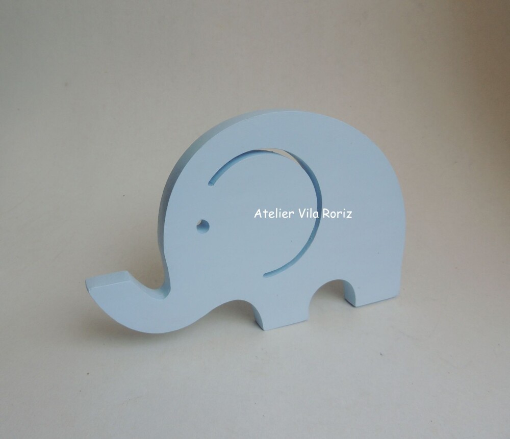 Adorno Madeira Elefante G