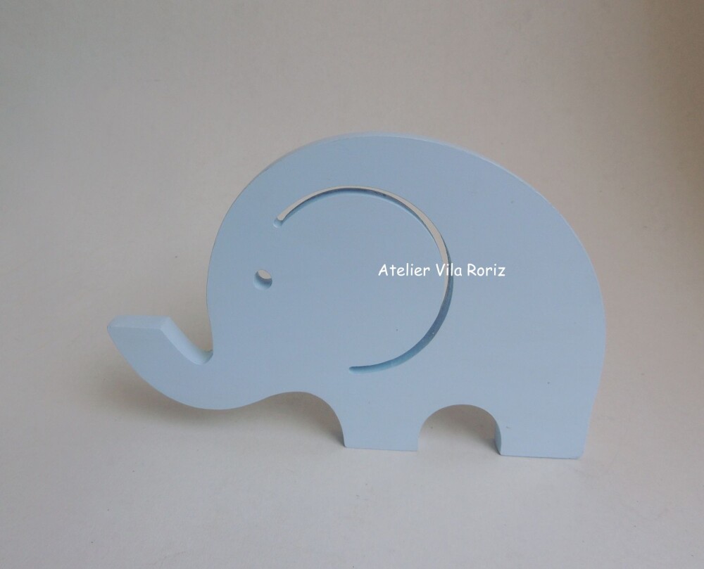 Adorno Madeira Elefante G