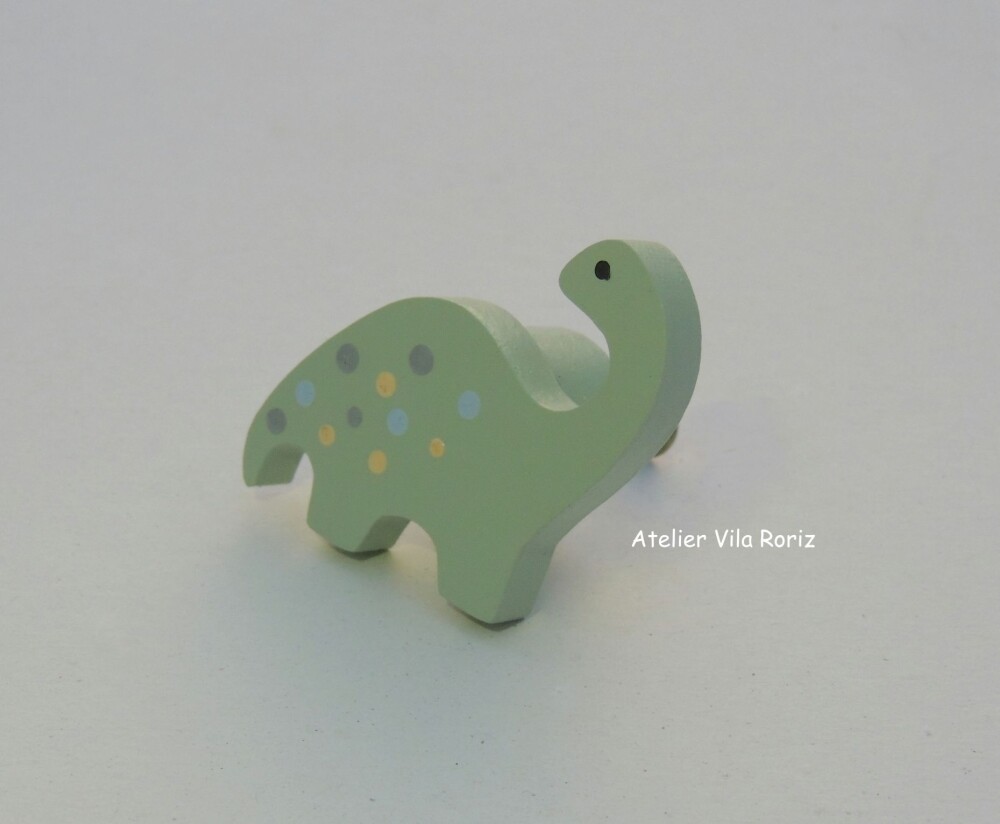 Puxadores de Gaveta Dinossauro Verde