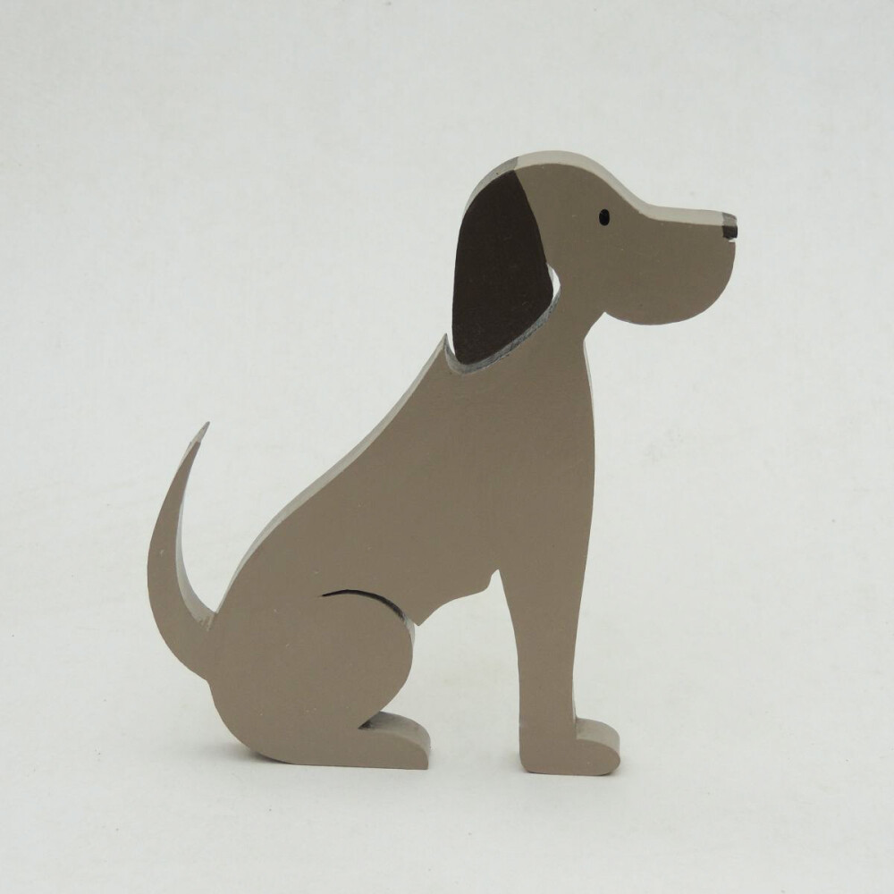 Adorno Madeira Cachorro