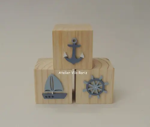 Trio Cubos Pinus Náutico