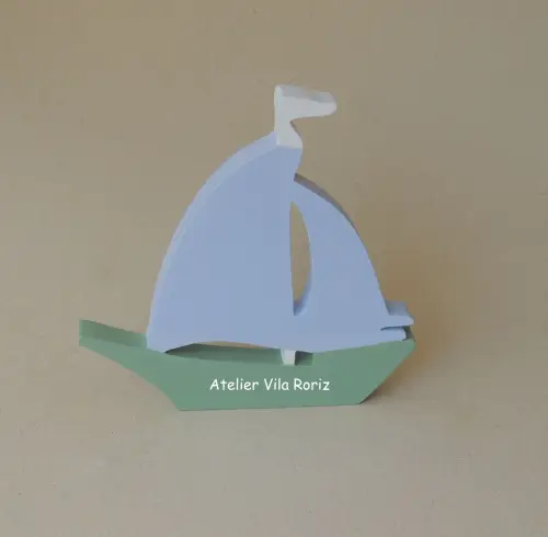 Adorno Madeira Barco