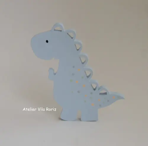 Adorno Madeira Dinossauro Modelo A