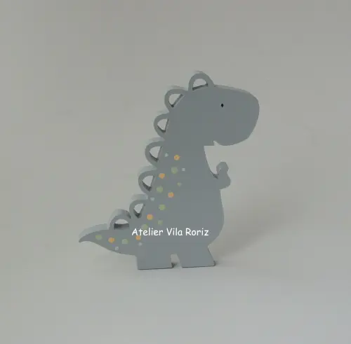 Adorno Madeira Dinossauro Modelo A