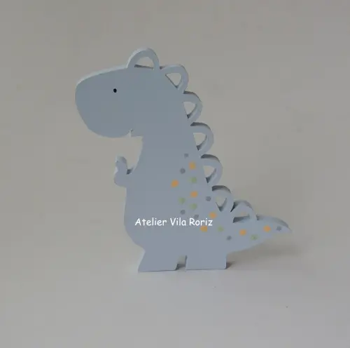 Adorno Madeira Dinossauro Modelo A