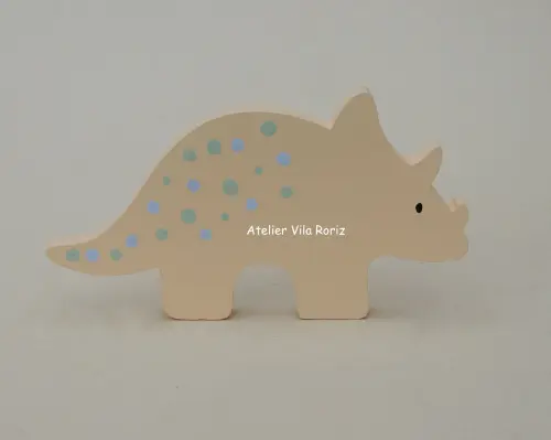 Adorno Madeira Dinossauro Modelo D