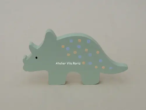 Adorno Madeira Dinossauro Modelo D