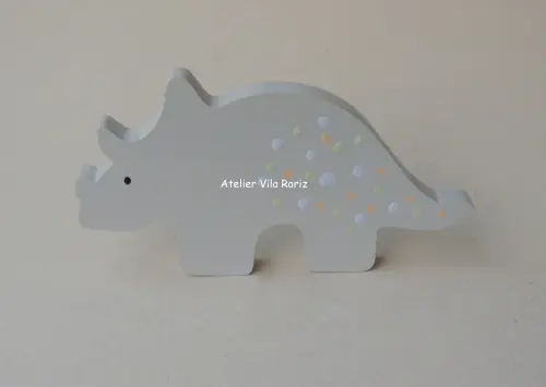 Adorno Madeira Dinossauro Modelo D