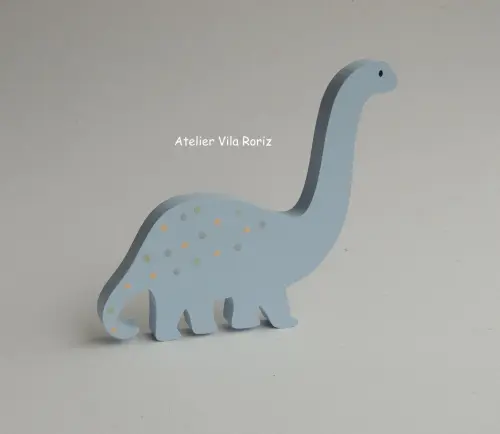 Adorno Madeira Dinossauro Modelo F