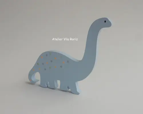 Adorno Madeira Dinossauro Modelo F