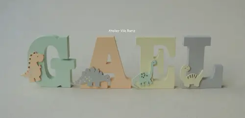 Nome Madeira Dinossauros 4 letras