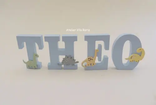 Nome Madeira Dinossauros 4 letras